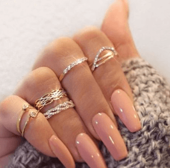 Simple:22rgtrnfnxs= Acrylic Nail Ideas