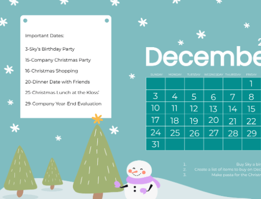 Cute:7dq2jztcf4e= December 2023 Calendar